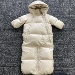 GAP フード付きダウンコート NEWBORN クリーム