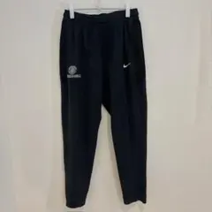 ナイキ ジョガーパンツ リブ カレッジロゴ XL 黒 綿 ポリエステル バスケ