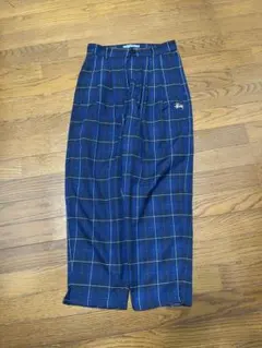 Old Stussy 2タック　チェックパンツのサムネイル