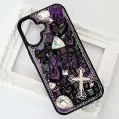 【現品販売】iPhone16/デコ電/デコケース/量産型/地雷系/ギャル