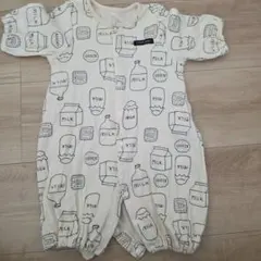 congé paie ミルクプリントロンパース50〜70