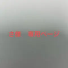 さ様　専用