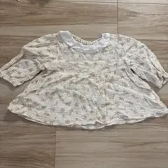 juo ベビー 花柄 チュニック ブラウス 90