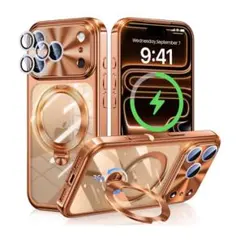 iPhone 17 Pro Max ケース スタンド Magsafe対応 カバー