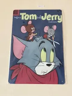 TOM and JERRY ブリキ看板 レトロデザイン