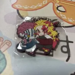 鬼滅の刃 ばんちょうこう ラバーストラップ 猗窩座 煉獄杏寿郎