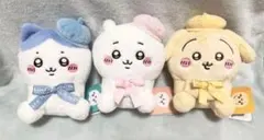 【美品】ちいかわ お座り ぬいぐるみ 東京みやげ セット ハチワレ うさぎ タグ