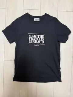 MARITHE FRANCOIS GIRBAUD ロゴTシャツ ブラック　Sのサムネイル