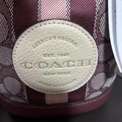 COACH 巾着 ショルダーバッグ