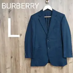 BURBERRY♡ストライプジャケット♡ネイビー♡Lのサムネイル
