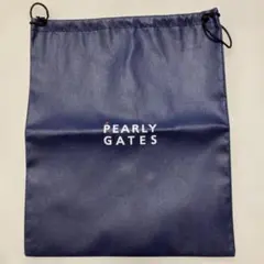 PEARLY GATES 巾着袋 ネイビー
