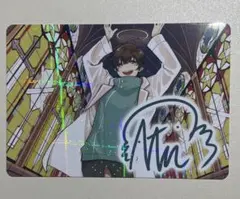 VTuber ウエハース なつめ先生 サイン カード