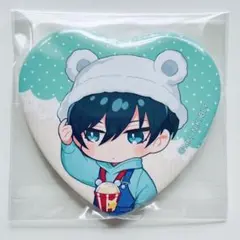 ブルーロック 遊園地 くま 缶バッジ 糸師凛