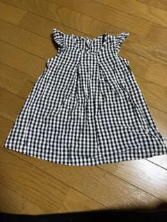 UNIQLO ベビー ワンピース 80cm ギンガムチェックのサムネイル