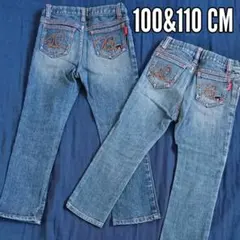 値下げ⤵️100cm・110cm★DOUBLE.B★デニム お揃い♪