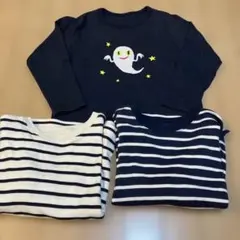 ユニクロ　カットソー　110サイズ3枚セット
