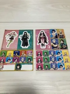 鬼滅の刃　すき家コラボ　シール2種セット