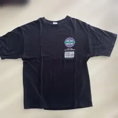 MOUSSY TIME MACHINE ロゴプリント Tシャツ ブラックのサムネイル