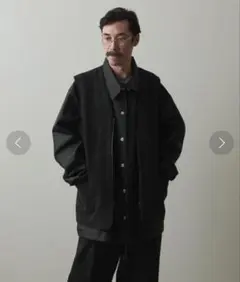 steven alanスティーブンアラン モールスキン カバーオール ジャケット
