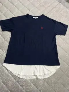 U.S.POLO ASSN ネイビーTシャツ