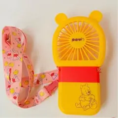 新品未使用　ハニーの癒やし♡【くまのプーさん】ハンディ扇風機