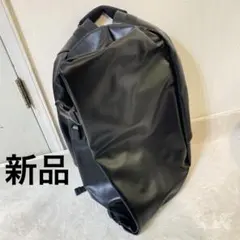 未使用 ブラック モード デザイン バックパック USBポート 大容量 撥水