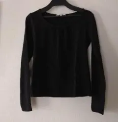Stola. ストラ ブラック 長袖 カットソー 38サイズ