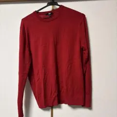 専用　　UNIQLO レッド 長袖ニットセーター XL