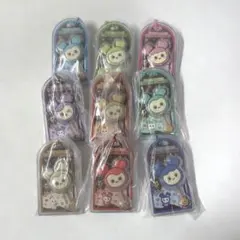 TWICE ラブリー チョコがけボーロ＆チャーム キーホルダー コンプリート