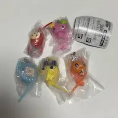 【新品】たまごっち　カラフルマルチチャーム　5種類セット