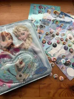 アナと雪の女王　シール帳とシールセット　平成女児