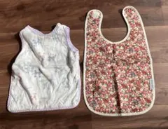 食事始め用　ベビー用エプロン2点セット