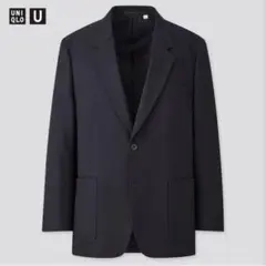 完売品‼️UNIQLO U ユニクロU テーラードジャケット ブラック　Mサイズ