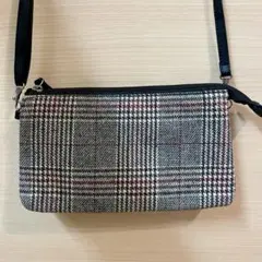 ジャーナルスタンダード チェック柄 お財布ショルダーバッグ