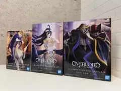 オーバーロード　アルベド&アインズ・ウール・ゴウン　フィギュア3個セット