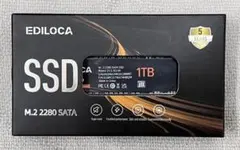 EDILOCA M.2 2280 SATA SSD 1TB 本体