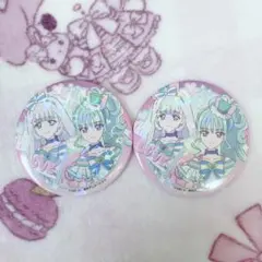 プリキュア　ズッ友カフェ　缶バッジ　キュアリリアン　キュアニャミー