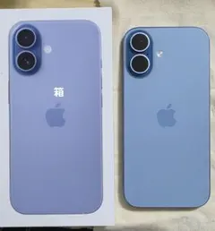 新品動作確認済】iPhone17 256GB ミストブルー 箱、ケーブル付き