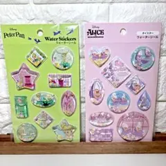 セリア ウォーターシール 2枚セット ディズニー ティンカーベル オイスター