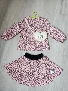 HELLO KITTY　フタフタ　110 セットアップ