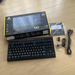 CORSAIR K63 Wireiess CherryMX ゲーミングキーボード