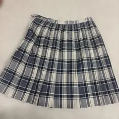 EASTBOY チェック柄プリーツスカート