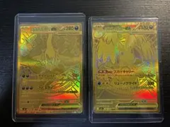 センタリング◎ メガダークライexMUR メガ 망나뇽 exMUR 2枚セット