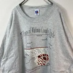USA製 90s Russell ラッセル オーバーサイズ Tシャツ グレー