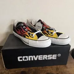 蘭*丸様 CONVERSE オールスターイグナイト フレイム柄 スニーカー