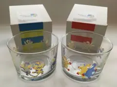 エルマーのぼうけん展　16ぴきのりゅう　A、B グラス　カップ　ガラス