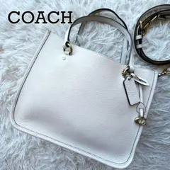 COACH タイラー キャリーオール ショルダーバッグ 2way レザー