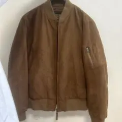 UNIQLOスウェードタッチMA-1ブルゾン