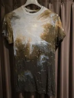 CHRISTOPHER KANE 宇宙柄 Tシャツ S　青のサムネイル