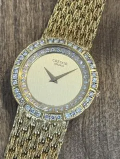 SEIKO クレドール クレドール ベゼルダイヤ 8N70-6090 セイコー - メルカリ